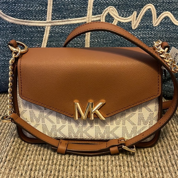 MICHAEL Michael Kors Handbags - Authentic; MK logo, the Sylvia messenger from Michael Kors.